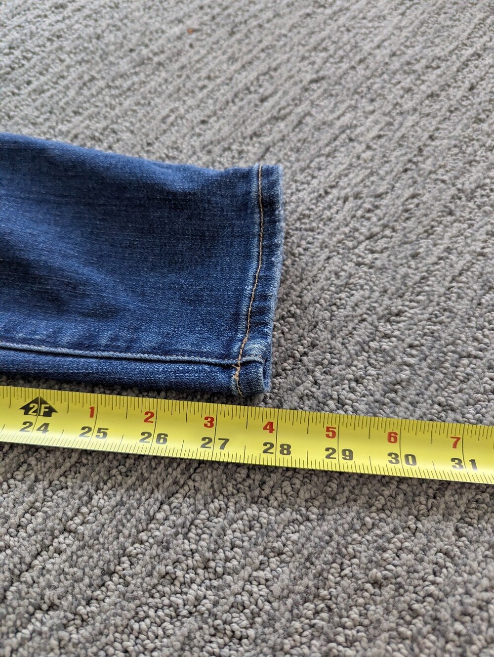 FRAME Le High Skinny Jeans Women 26 Clyde Distressed Medium Wash Denim - Picture 10 of 13